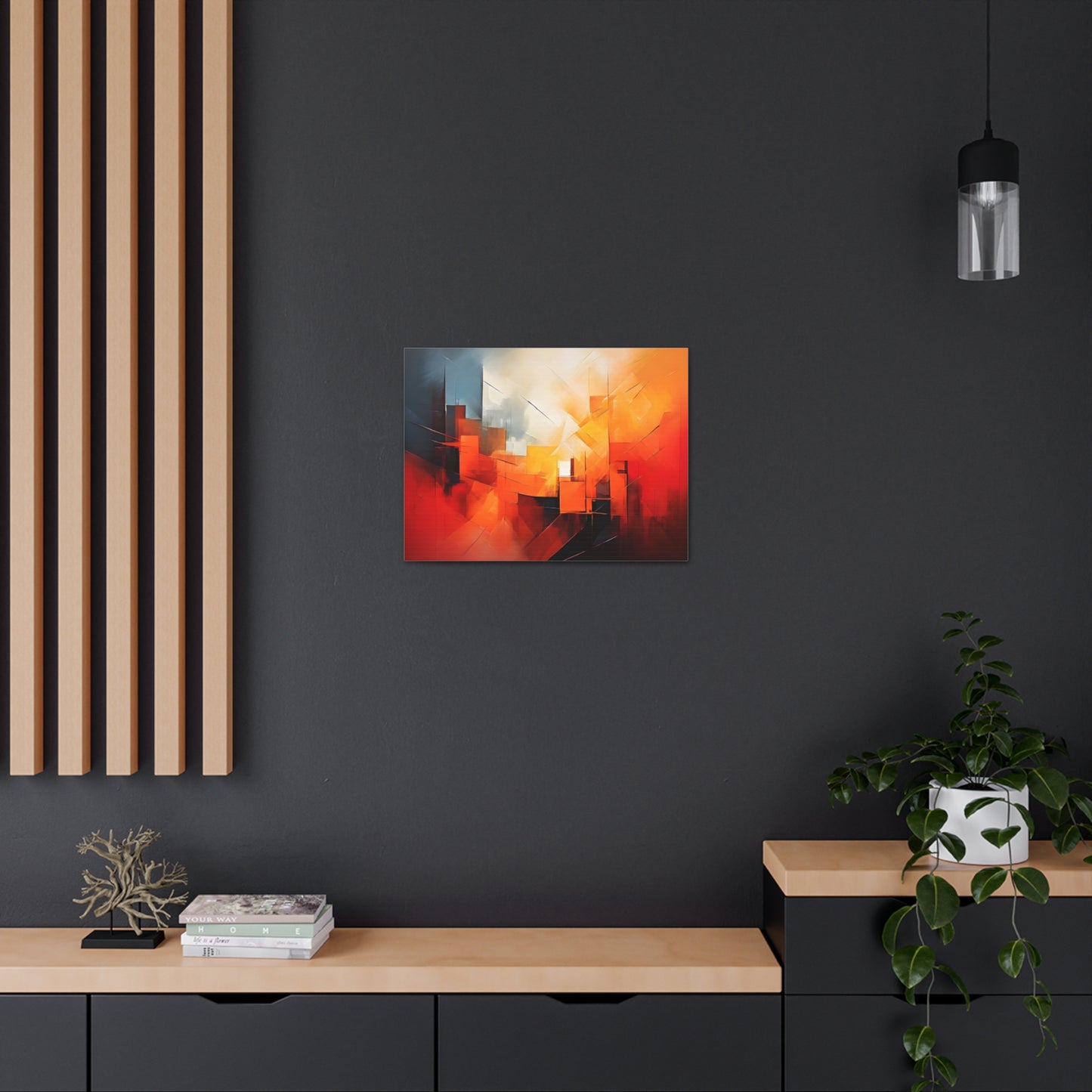 Autumn Essence: Abstract Wall Décor