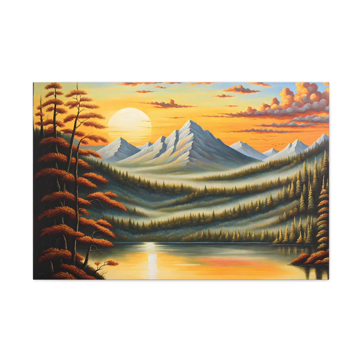 High Plains: Classic Oil Painting Wall Décor