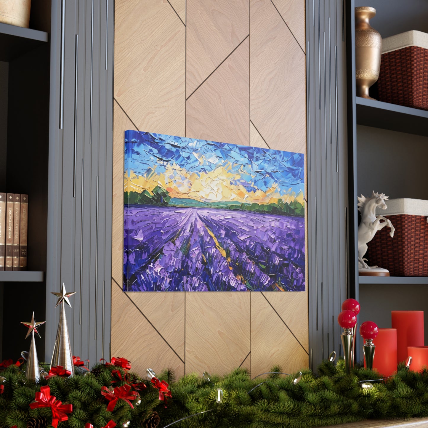 Harvest Glow: Classic Oil Painting Wall Décor