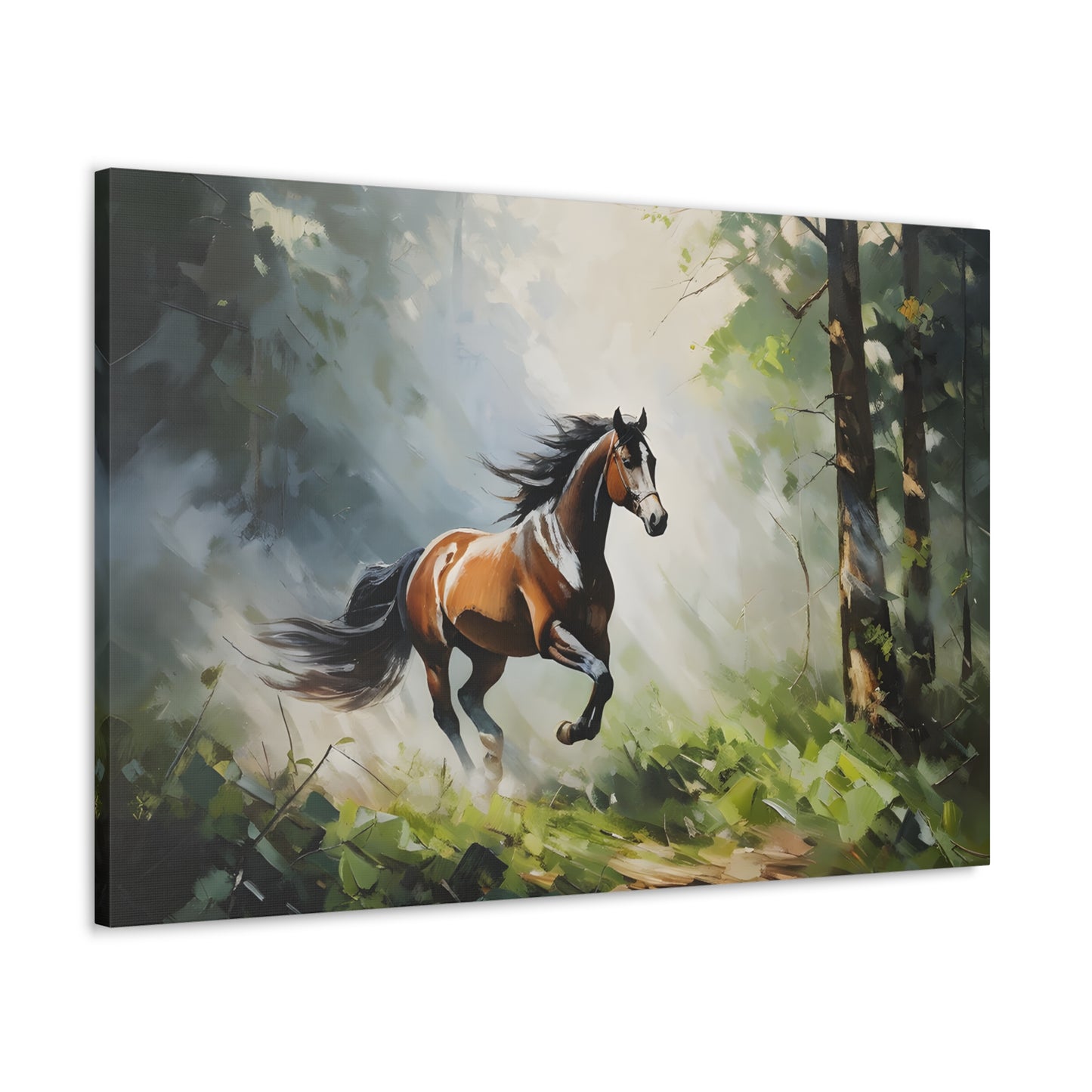 Whispering Meadows: Classic Oil Painting Wall Décor