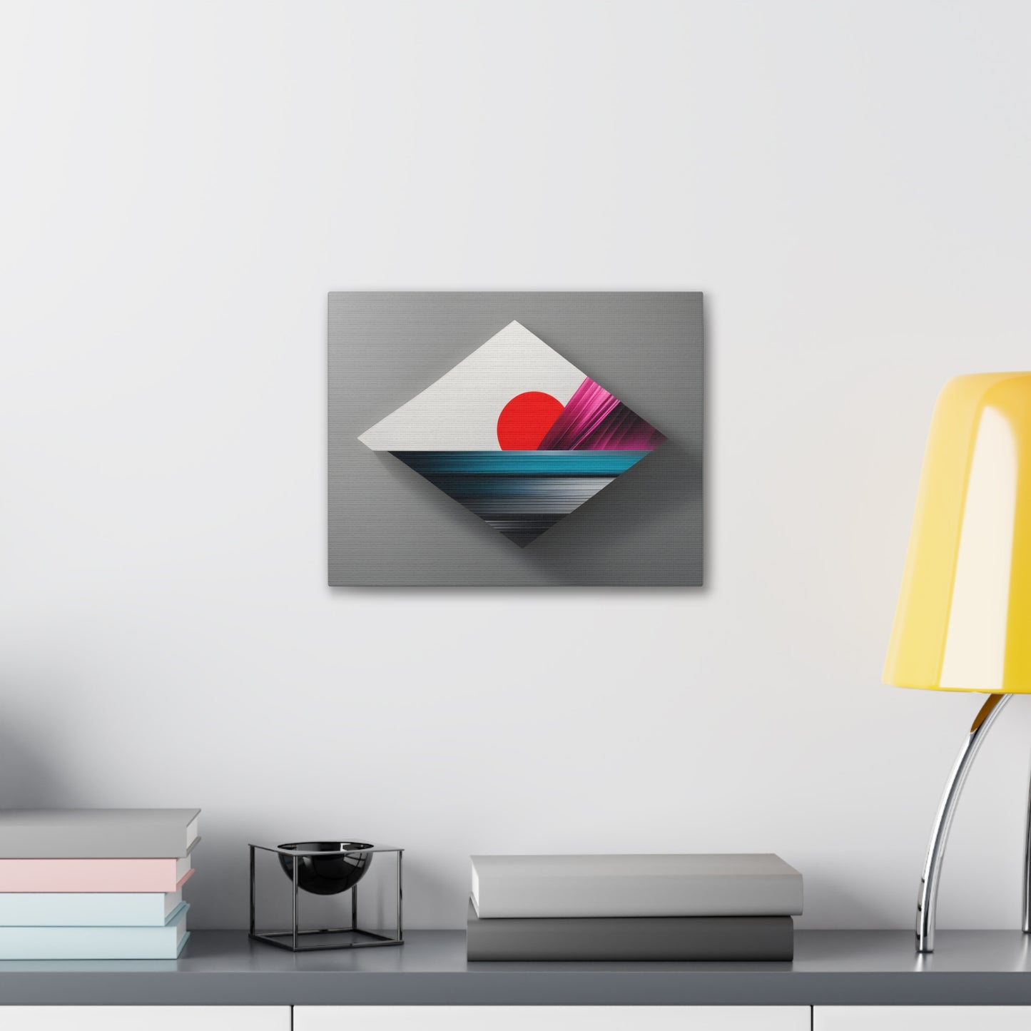 Prismatic Echoes: Abstract Wall Décor