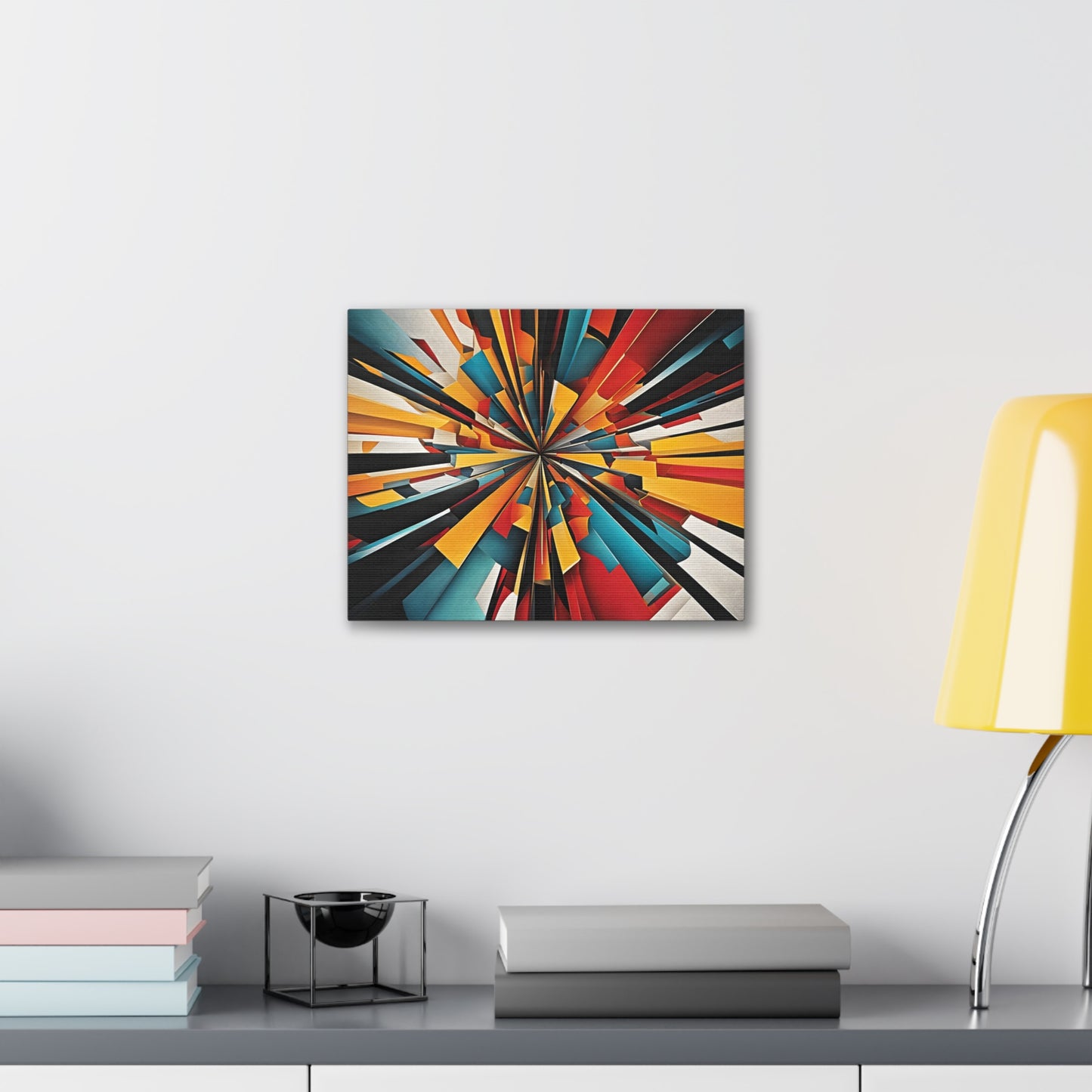 Crystal Whirl: Abstract Wall Décor