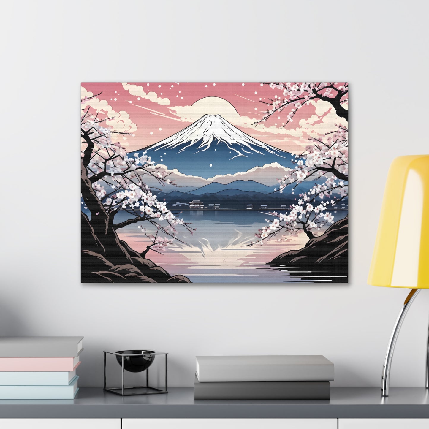 Cherry Blossom Bliss: Ukiyo-e Wall Décor