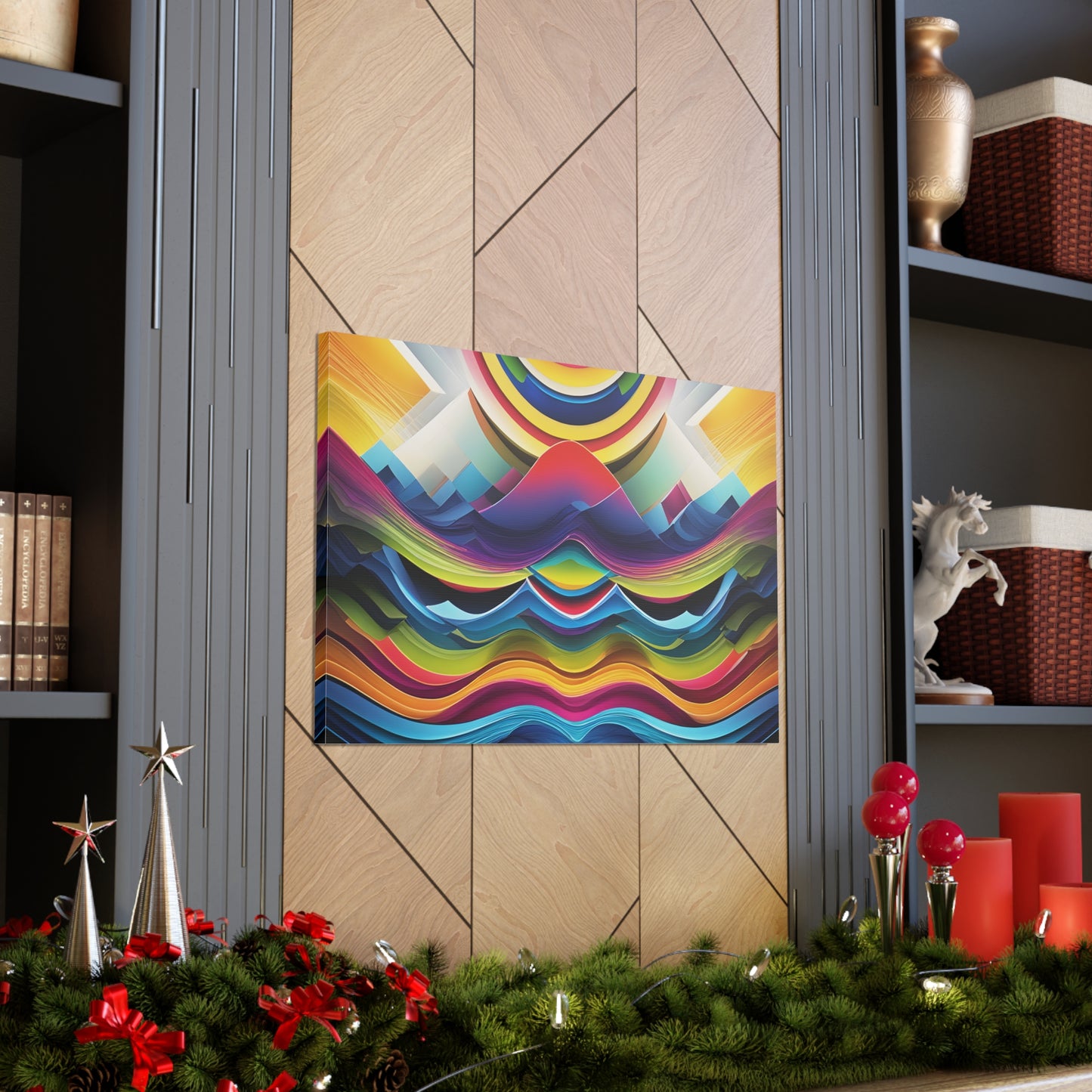 Enigmatic Flux: Abstract Wall Décor