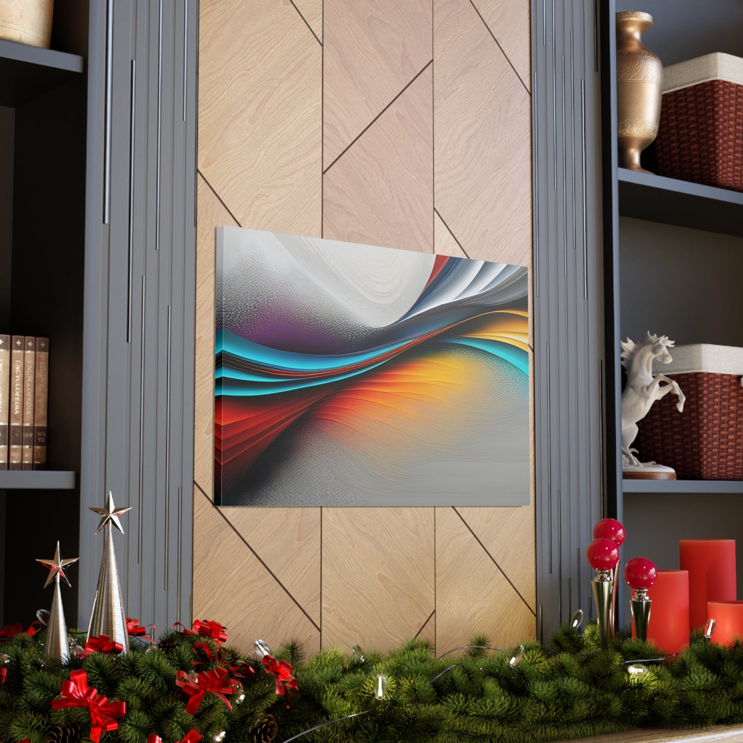 Illusionary Echoes: Abstract Wall Décor