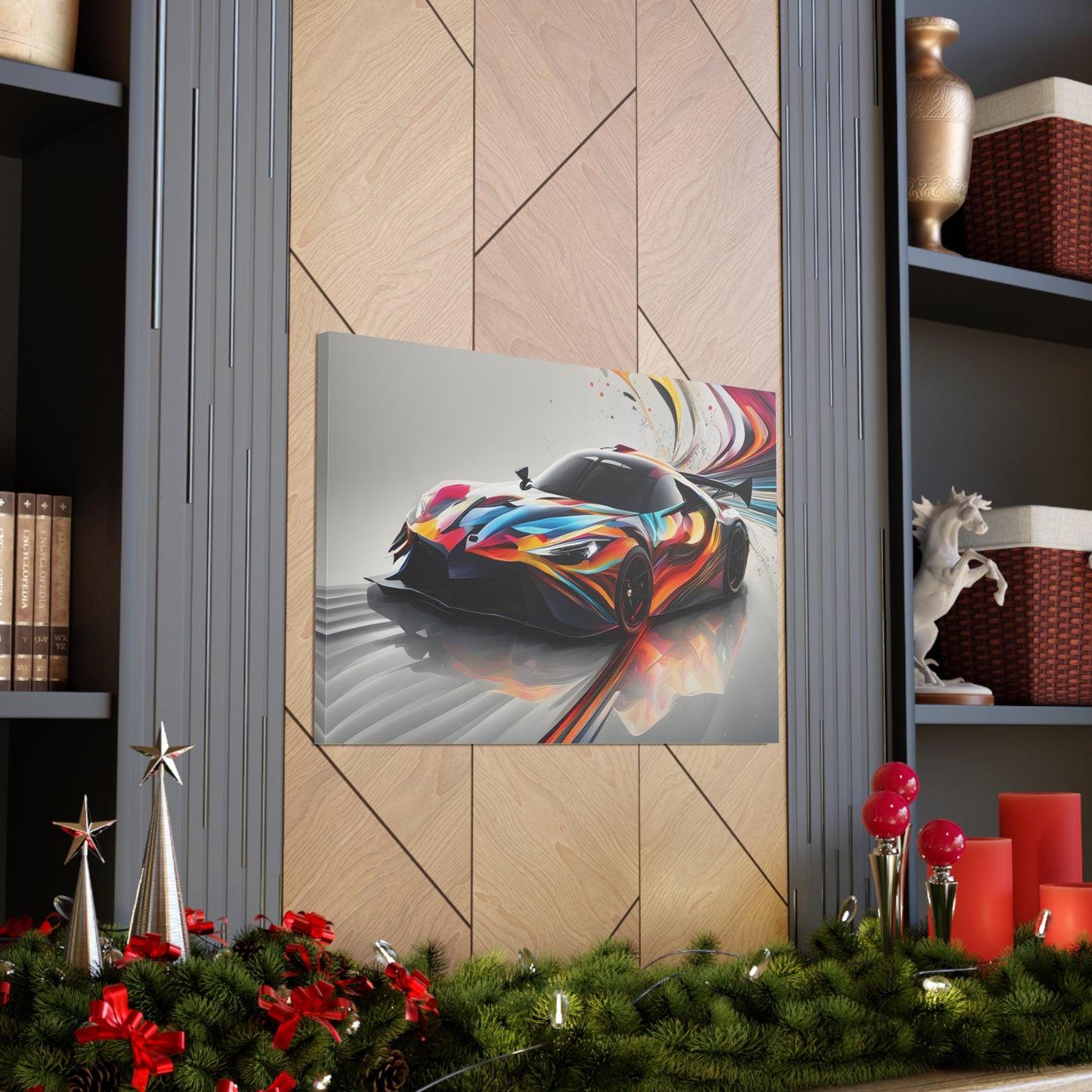 Enchanted Reflections: Abstract Wall Décor