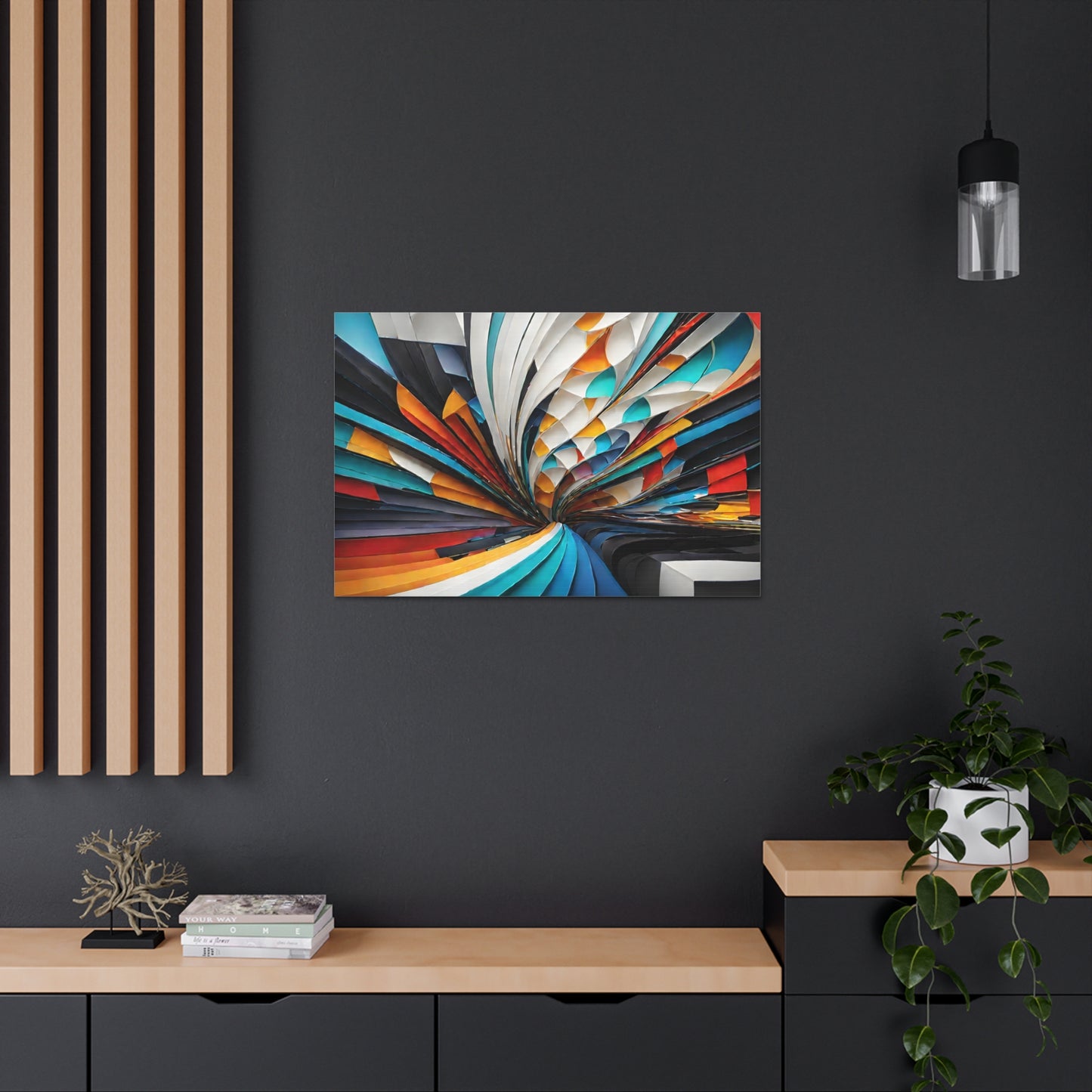 Enchanted Vortex: Abstract Wall Décor