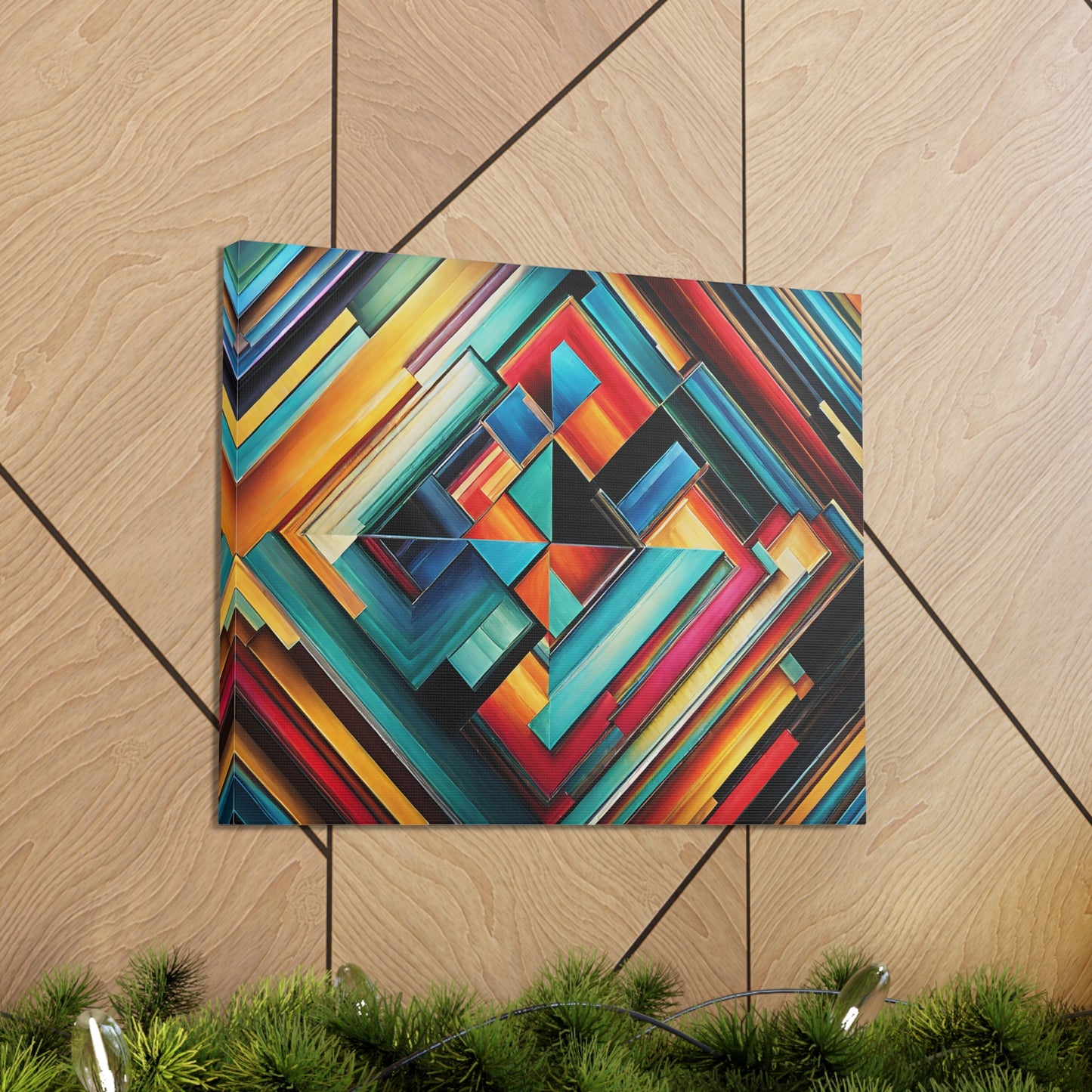 Starlit Whispers: Abstract Wall Décor