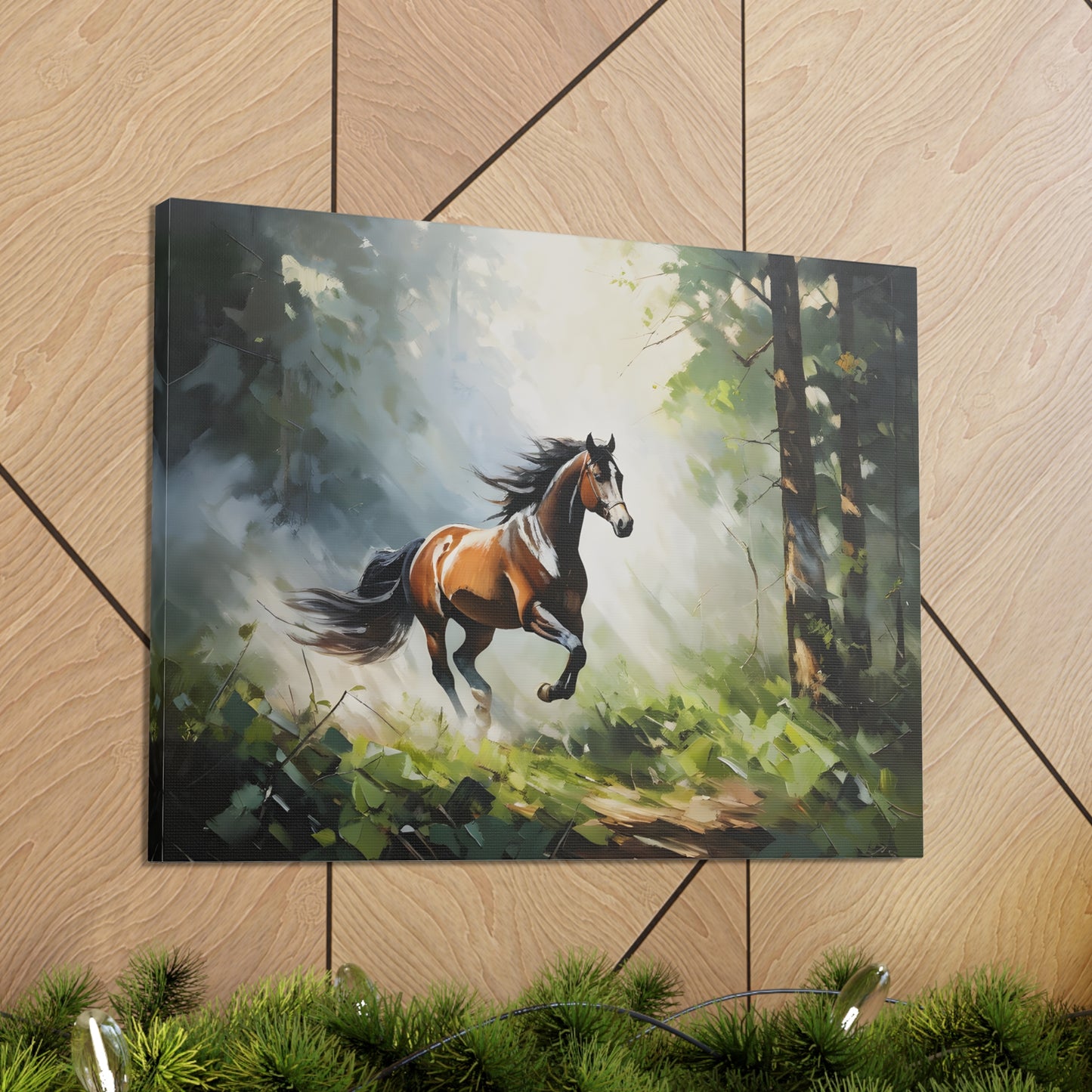 Whispering Meadows: Classic Oil Painting Wall Décor