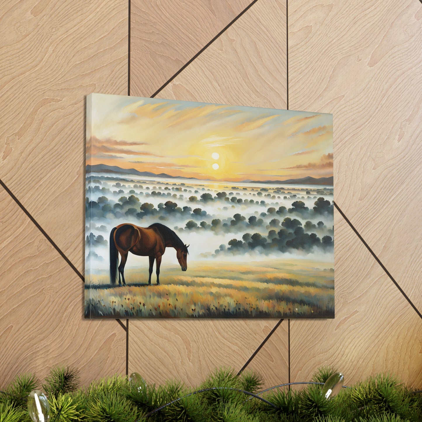 Radiant View: Classic Oil Painting Wall Décor