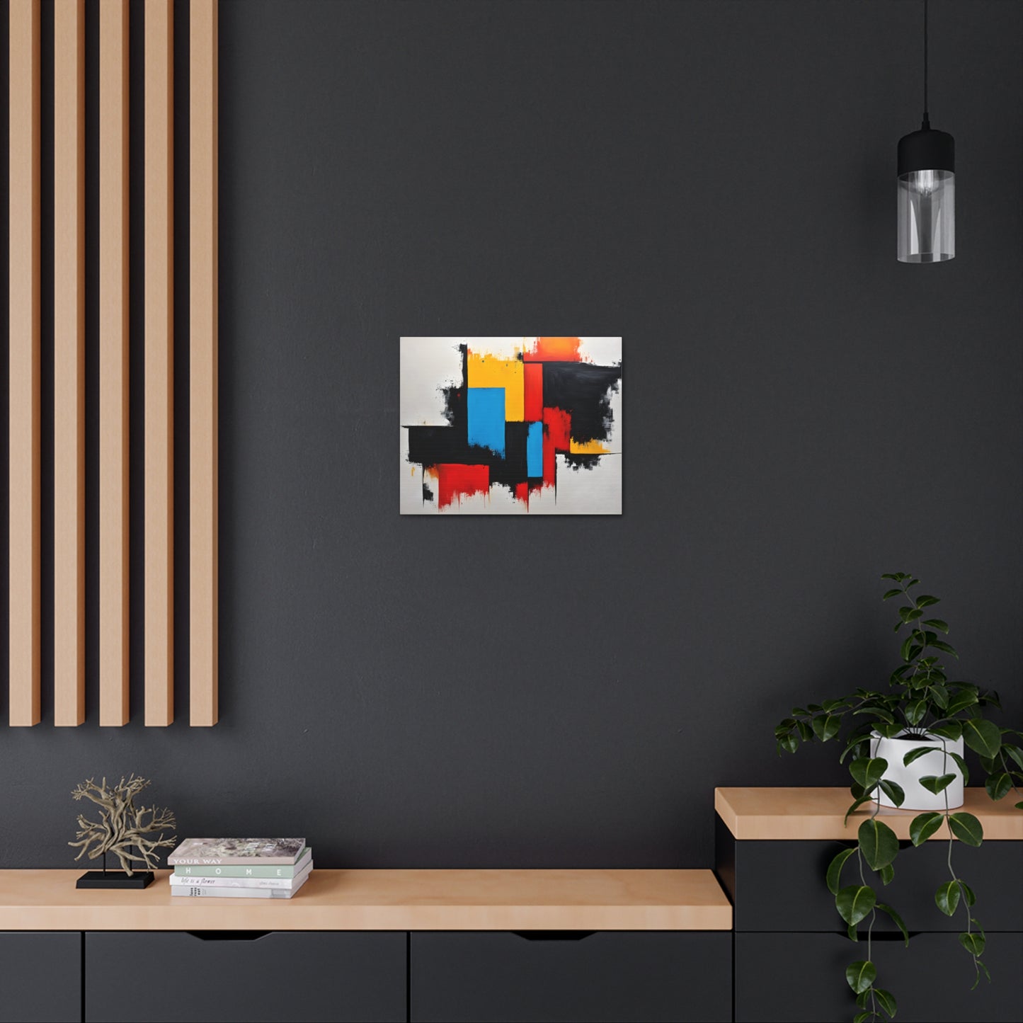 Colorful Collage: Abstract Wall Décor