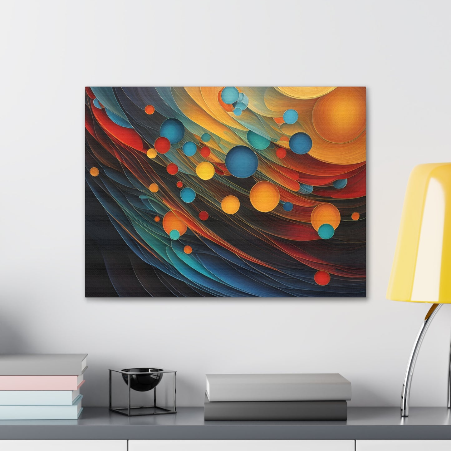 Serene Symphony: Abstract Wall Décor