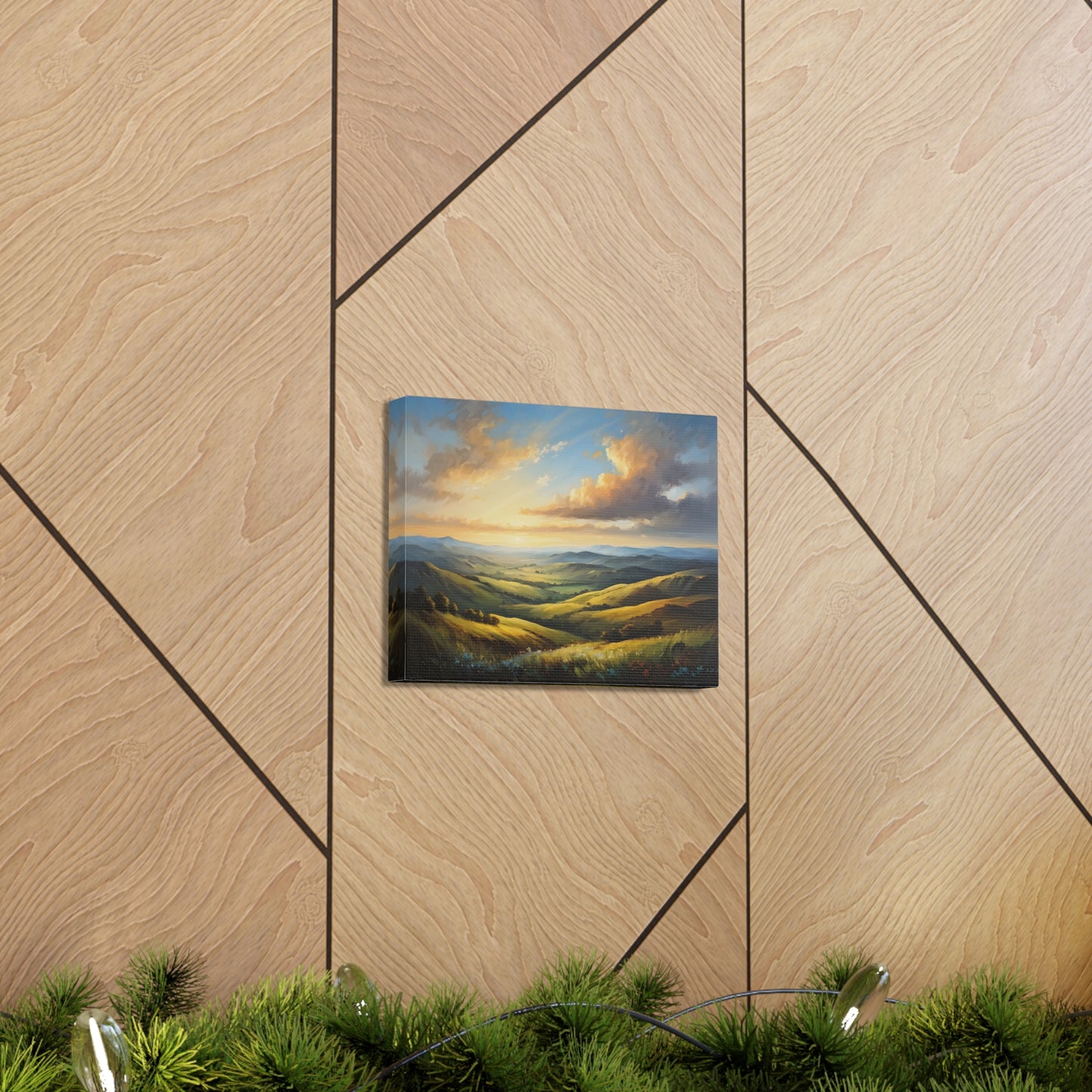 Tranquil Brook: Classic Oil Painting Wall Décor