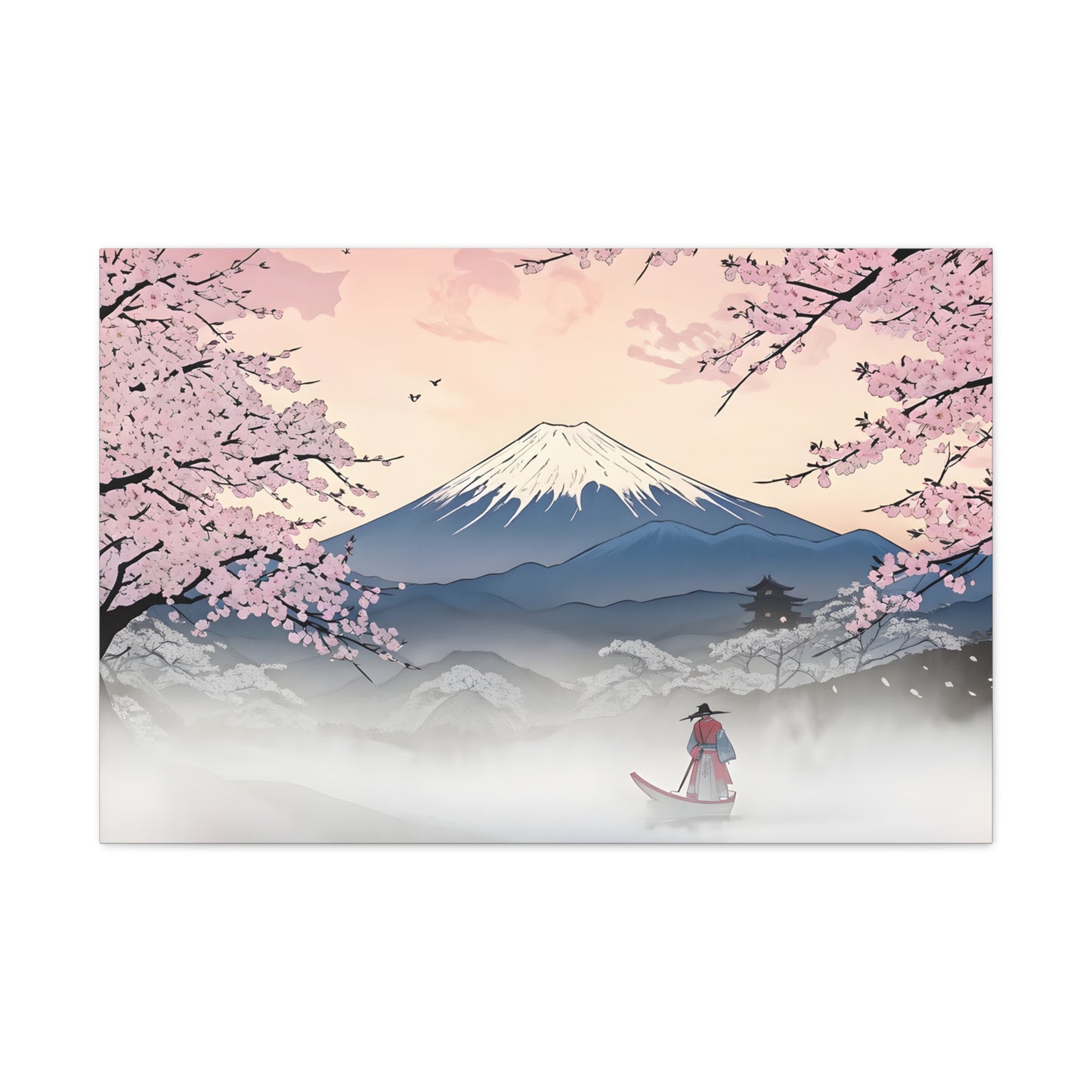 Sakura Serenity: Ukiyo-e Wall Décor