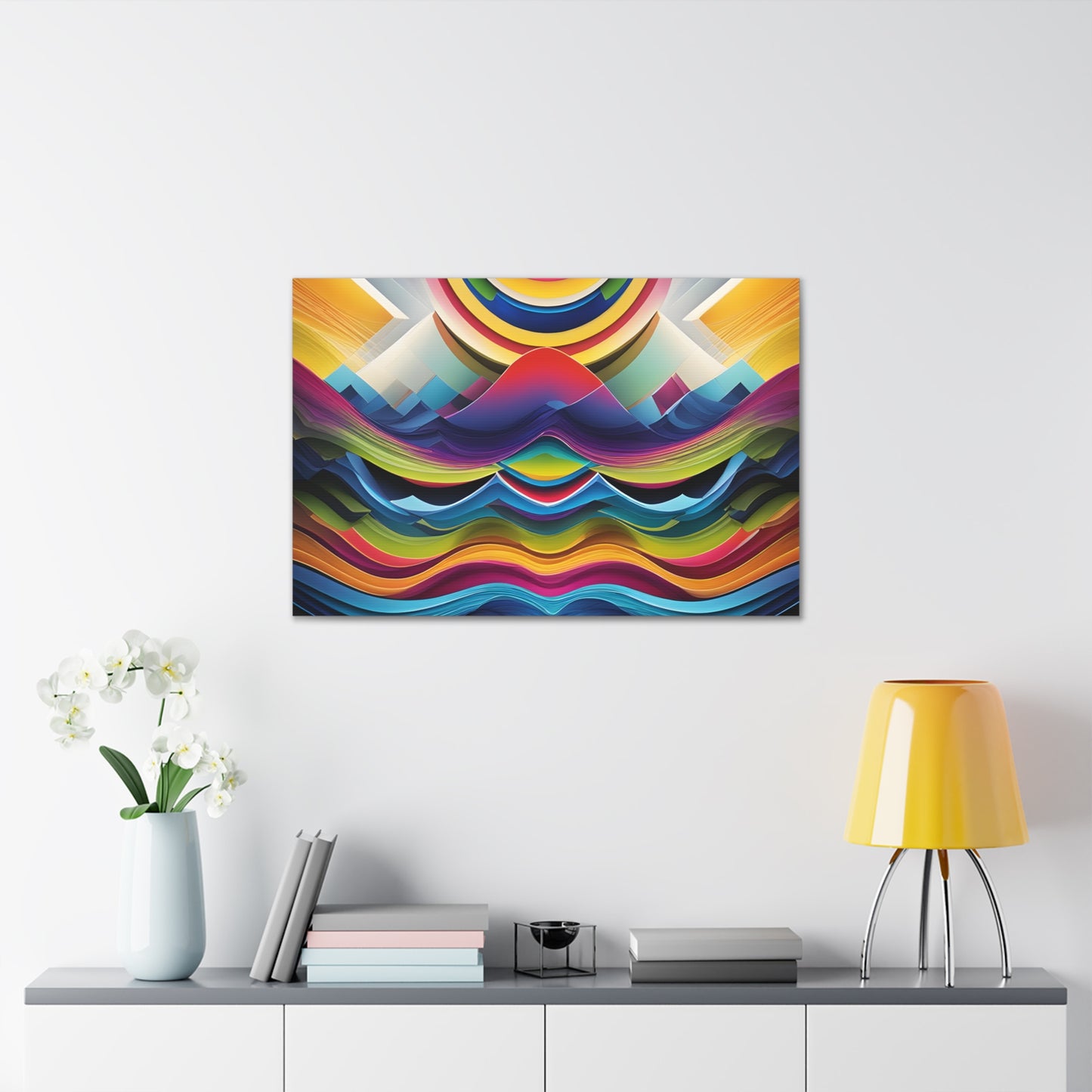 Enigmatic Flux: Abstract Wall Décor