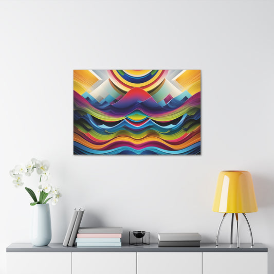 Enigmatic Flux: Abstract Wall Décor